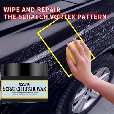Pasta per la riparazione dei graffi dell'auto - veloce e facile, adatta a tutti i veicoli - rimuove istantaneamente graffi e segni rotatori, con effetto immediato - facile da lucidare