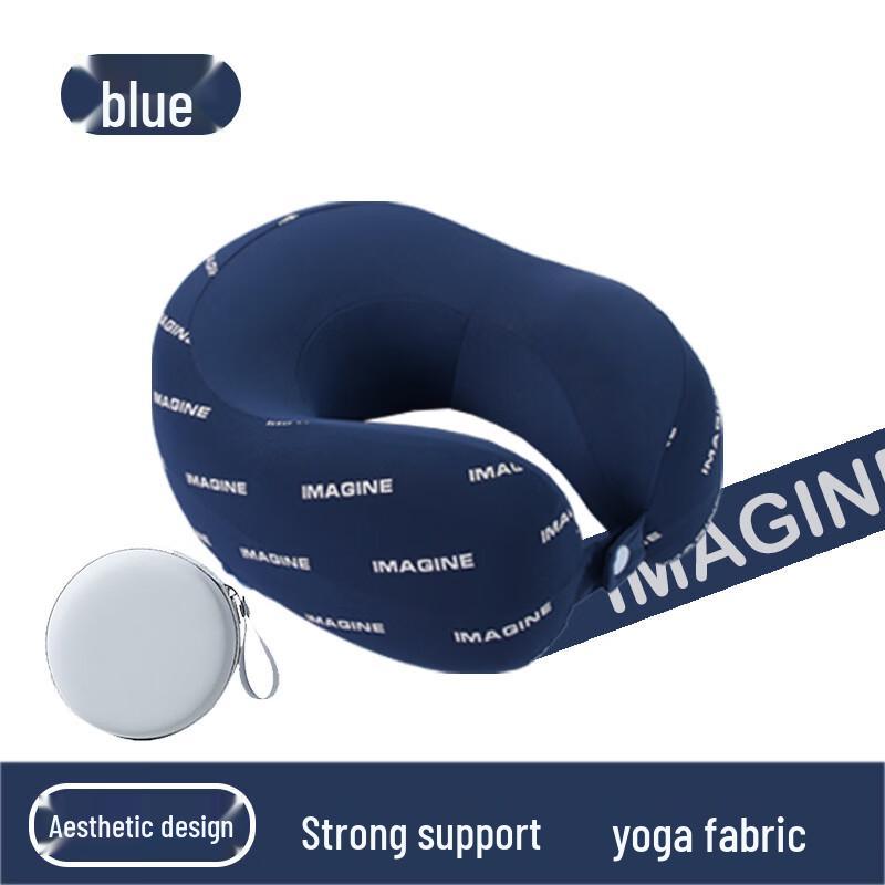 Ice Silk Memory Foam U-Shaped Neck Pillow