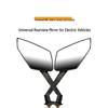 Yuexing Rearview Mirror HJ125T-9-23-10: Compatible with Haojue Yingzuan Motorcycles, Meets National IV Emission Standards.