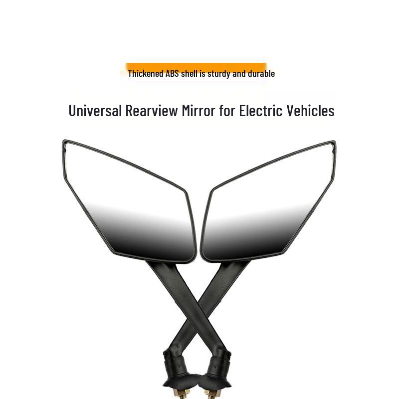 Yuexing Rearview Mirror HJ125T-9-23-10: Compatible with Haojue Yingzuan Motorcycles, Meets National IV Emission Standards.