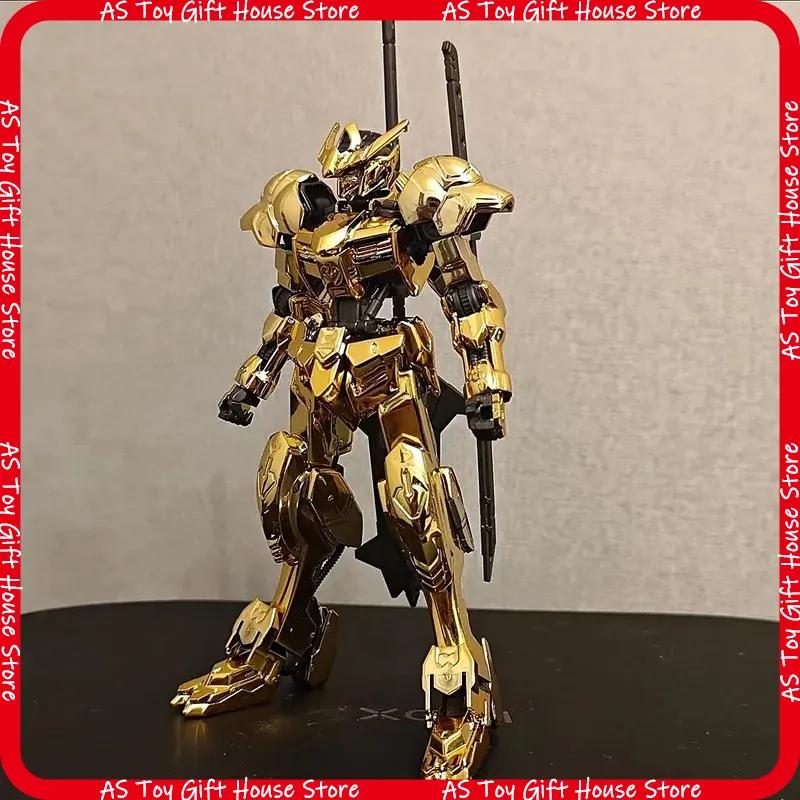B001 Barbatos Plated Version Hg1144 Iron-Blooded Orphans Mech Assembly Model Kits Action Figures Decorative Doll Puzzle Toy