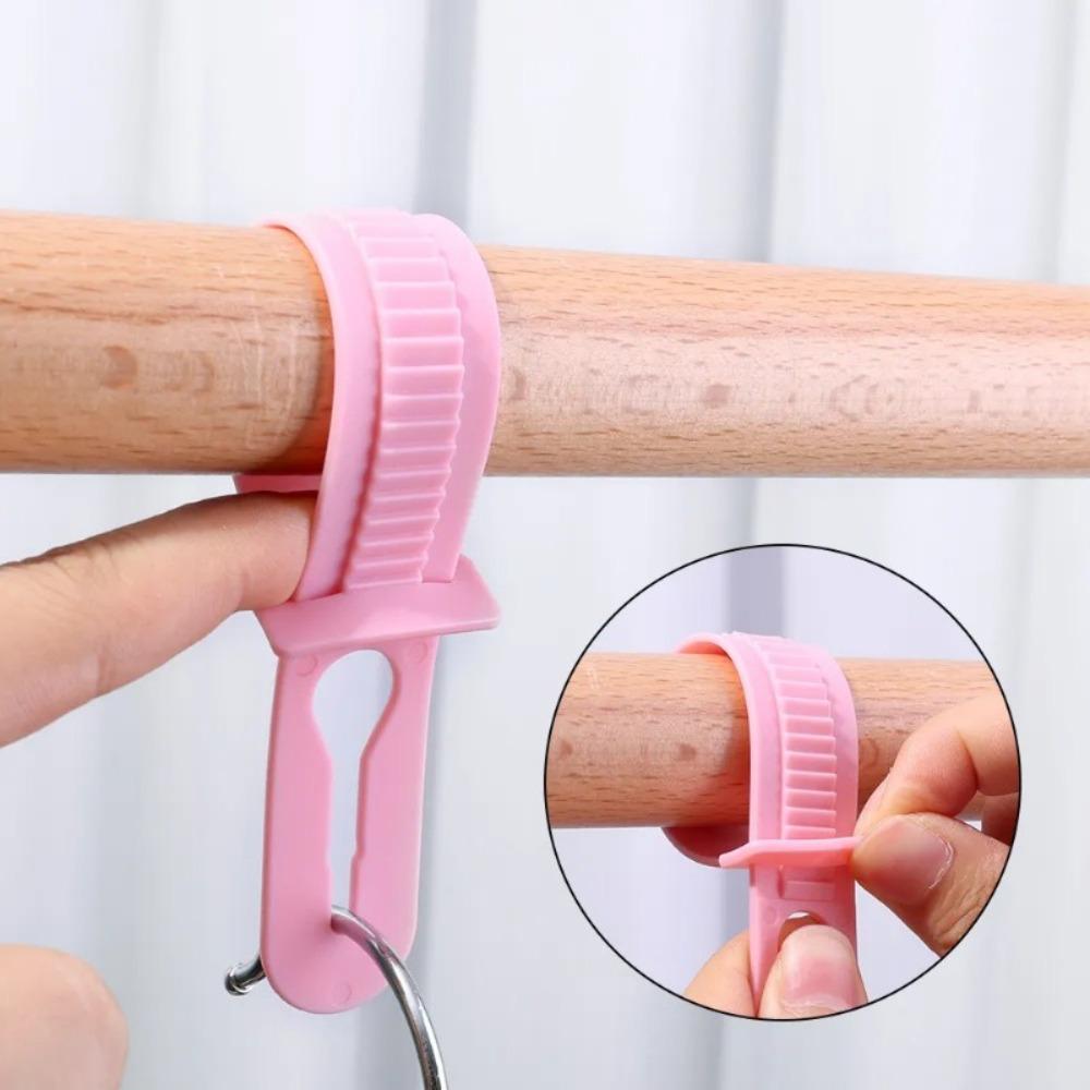 10 Stück Rutschfeste Fixier-Hängevorrichtung Winddicht Buntes Gestell Halter Neue Hängevorrichtung Schnalle