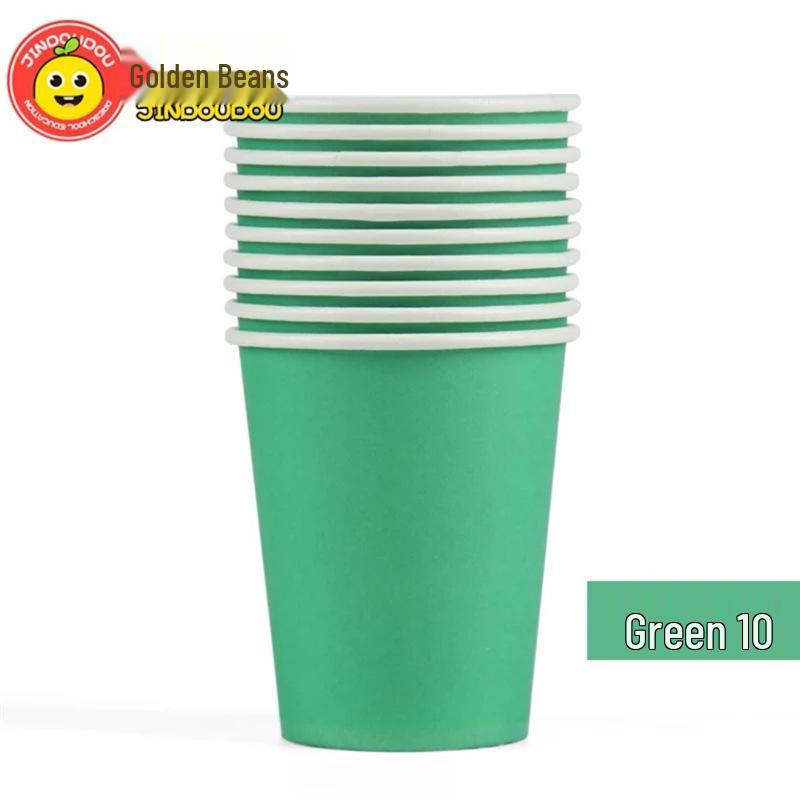 Children's DIY Craft Kit: Eco-Friendly Color Paper Cups for Kindergarten Art Projects