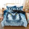 3D3 The OwlBedding Sets Duvet Cover Set With Pillowcase Twin Full Queen King Bedclothes Duvet Cover