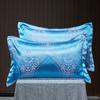 1 Pair of Tribute Satin Jacquard Envelope Pillowcases, 48*74cm Adult Pillowcases, Spring/Summer Comfort Pillowcases, Pillowcases Without Inserts