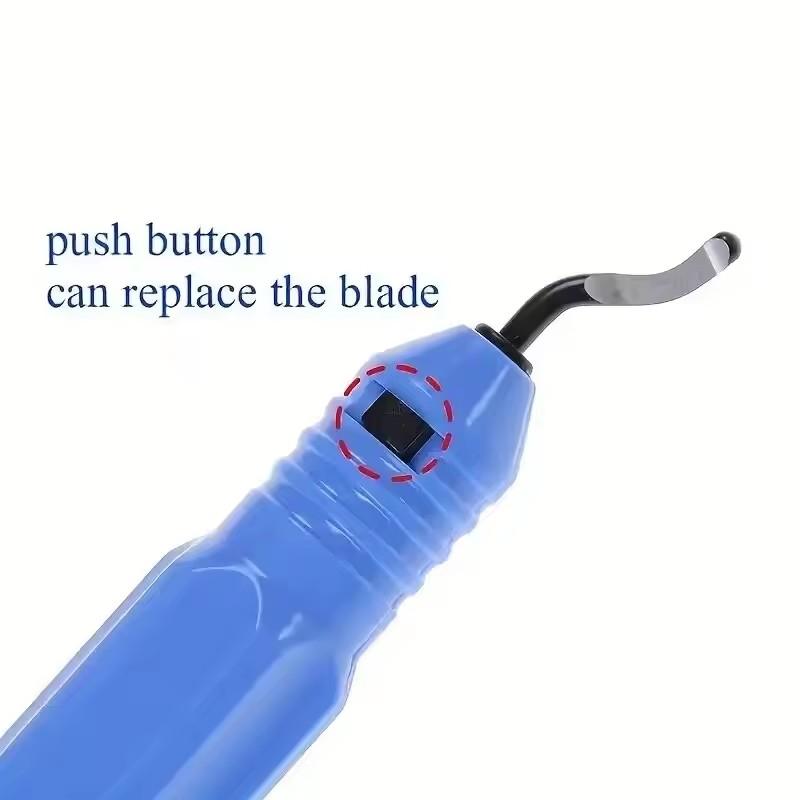 Hand Burr Trimming Knife Scraper Chamfer Deburring Tool for 3D Printer Parts Copper Tube Reamer Tool Model Pruning Device Kit