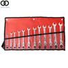 12× Metric Flexible Head Ratcheting Wrench Combination Spanner Tool Set 8-19mm