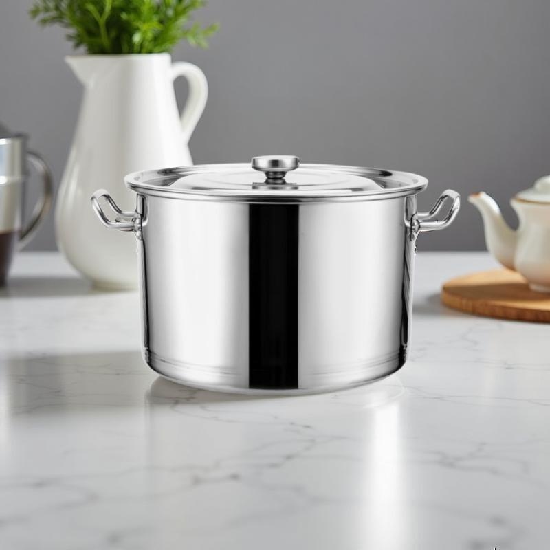 

SIFAR 35cm 304 Stainless Steel Soup Pot with Lid
