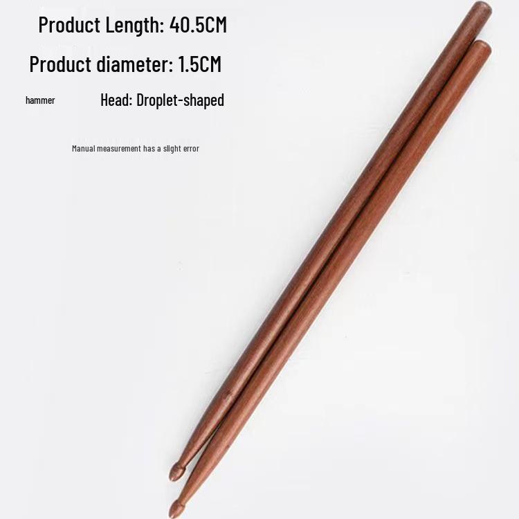 Rosewood 5A Professional Drumsticks & Mallets - Ideal for Snare, Electronic Drums, and All Ages