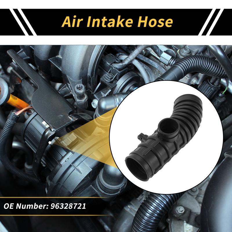 X Autohaux Engine Air Intake Hose for Chevrolet Epica 2007-2009 No.96328721 Rubber 1 Pc