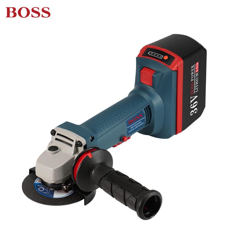 

BOSS BS-7204 Cordless Smart Cutting Machine & Grinder CN plug (adapter included) 36V 2.0Ah (1 Battery, 1 Charger)
