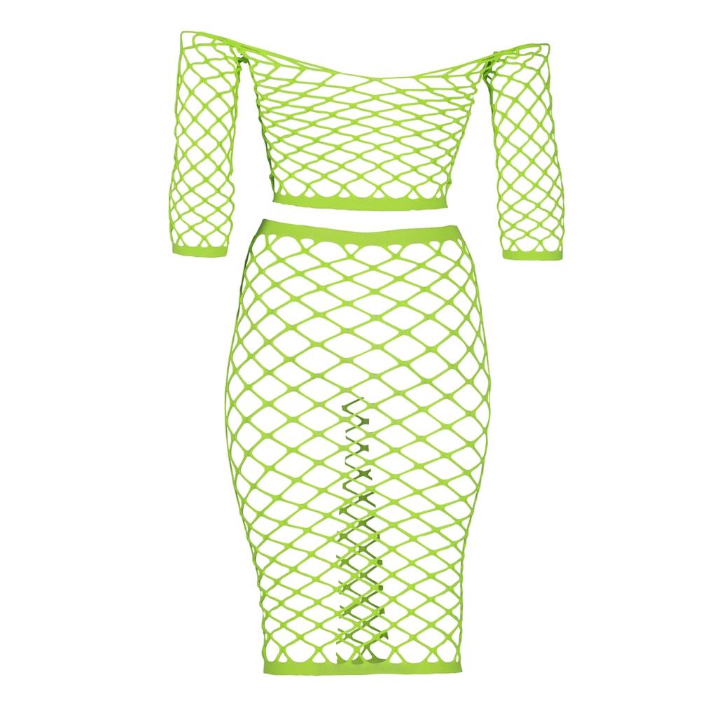 Long Sleeve Top with Long Skirt XL/XXXXL Ouch! by Shots