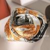 100% Pure Silk Square Scarf Fashionable Lightweight Neckwear Women