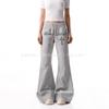 Womens Flared Straight Leg Casual Pants 2026 Comfort Relaxed Wide Trousers