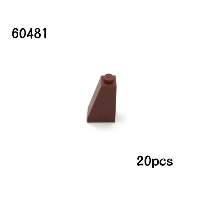 Non-Toxic Moc Compatible 4460 6048 Diy Building Blocks Slope 75° Slope 65°Thick Figure Bricks Educational Creative Toys For Children Gifts