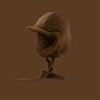 Winter new down child cold-proof thickened bag head hat fashionable versatile cycling ear hat men and women