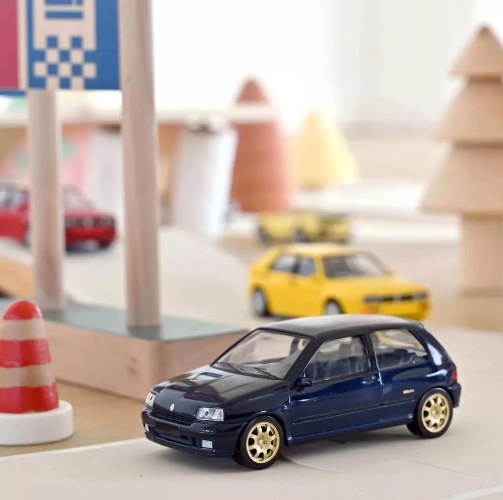 Norev 1/43 Scale Renault Clio Williams 1993 Blue NOREV Clio Williams JET-CAR Diecast Car