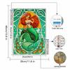 5D Diy Diamond Painting The Mermaid In The Waves Full Drill Rhinestones Mosaic Embroidery Handmade Products Home Decor Gift