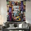 Gta V Urban Adventure Bedding 1 Duvet Cover 2 Pillowcase Without Core Bedding Set Soft And Comfortable Christmas Birthday Gift Bedding
