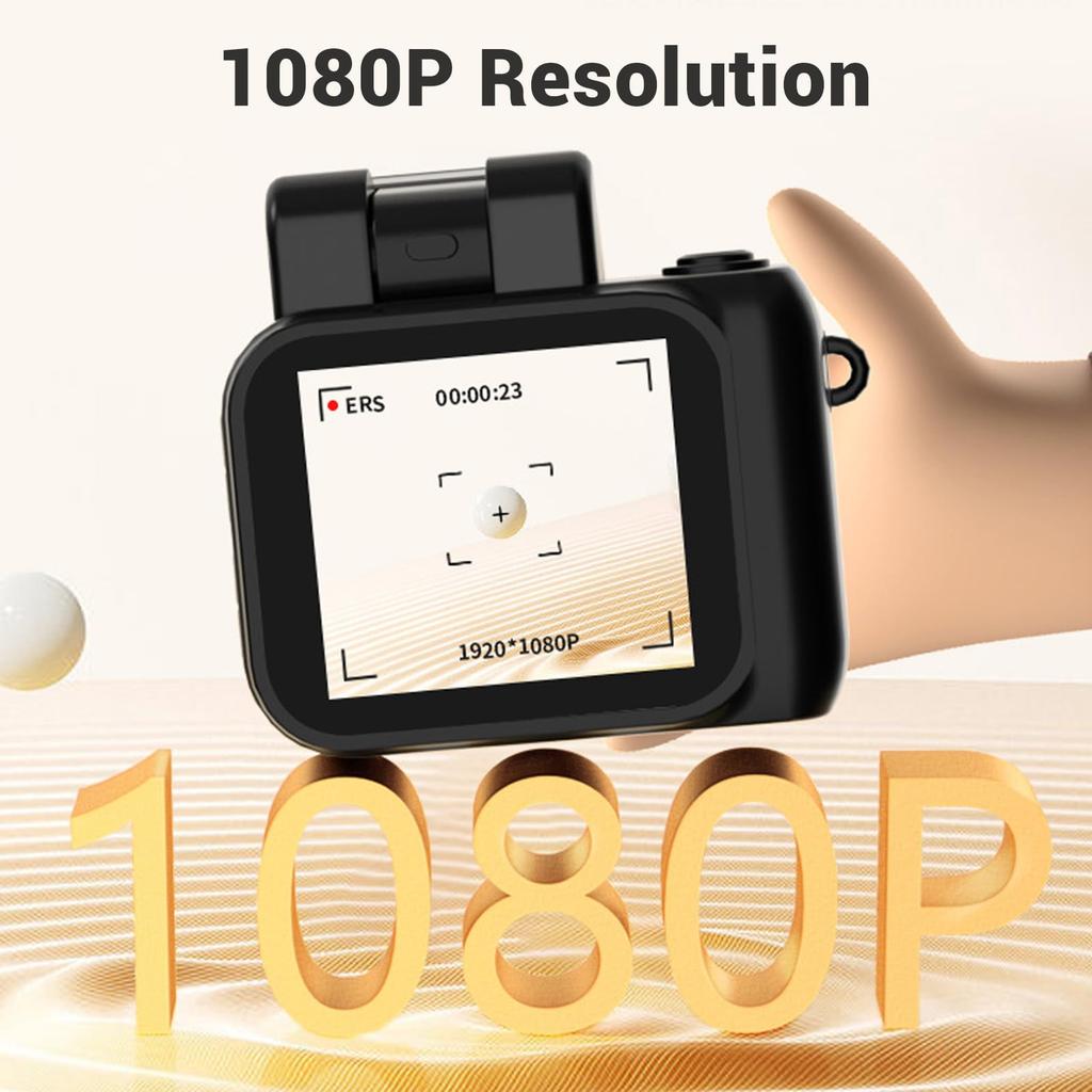 Mini Digital Camera, HD 1080P 2MP Camera with Colorful Screen, Portable Rechargeable Video Camera for Beginners