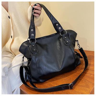 Classic Women's Large Capacity Shoulder Tote and Crossbody Bag