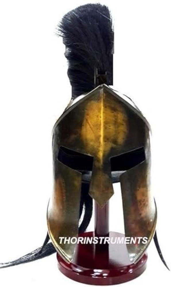 Spartan King Leonidas Medieval Greek Helmet 300 Movie Cosplay Prop Helmet