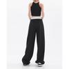Women Pants High Wide Waisted Leg Pants Loose Fashion Office Lady Solid Pleated Spring 2023 Fashion Clothes Black Grey Trousers