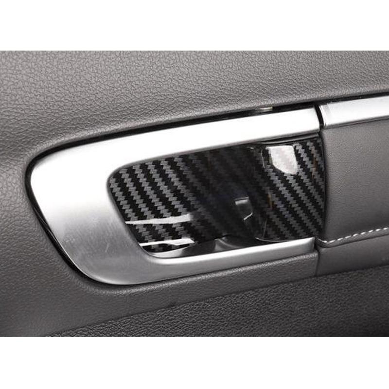 For Hyundai Sonata DN8 10Th Car Cover Body Trim ABS Door Inner Handle Bowl Armrest Handrail Frame Stick 4Pcs