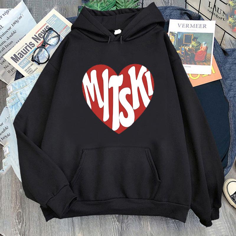 

Толстовка с капюшоном Mitski Bury Me At Makeout Creek PRINT Музыкальный исполнитель Инди-музыка Be The Cowboy Nothing Свитшоты унисекс с длинными рукавами и капюшоном