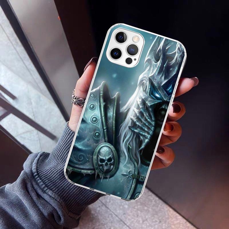 W-World Of W-Warcraft W-Wow Phone Case For iPhone 17 Air 16 15 Pro Max 14 Plus 13 Mini 12 11 Cover 7 8 SE Silicone Shell Print F