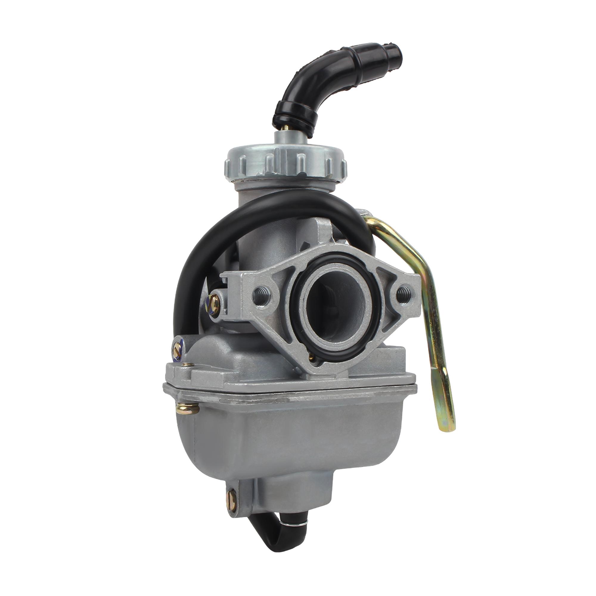 Карбюратор для мотоцикла PZ20 20 мм для двигателя 50 куб. см 70 куб. см 90 куб. см 110 куб. см 125 куб. см для квадроциклов UTV для Honda CRF50F CRF80F XR50R Запчасти для двигателя темно серый