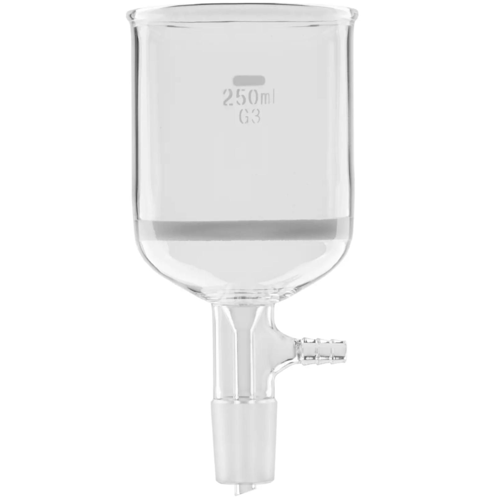 Laboratory glass filter funnel 250 ml, cut 2440