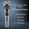 Linke 8806 Washable USB Three-Head Electric Shaver & Multi-Function Razor