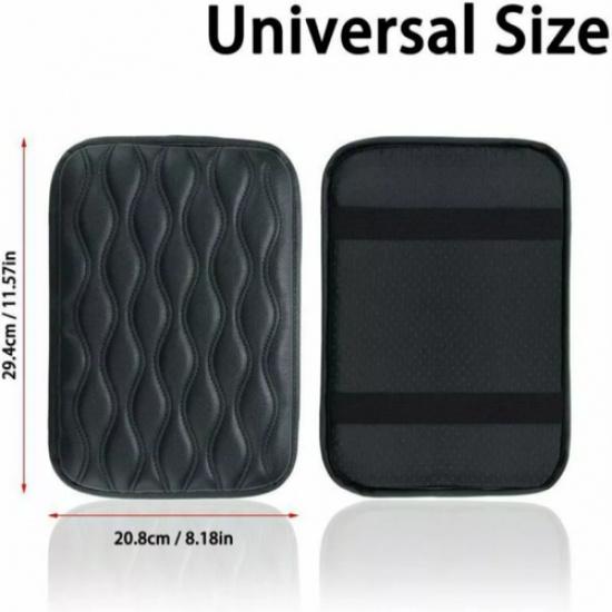 Car Accessories Armrest Cushion Cover Leather Center Console Box Pad Protector