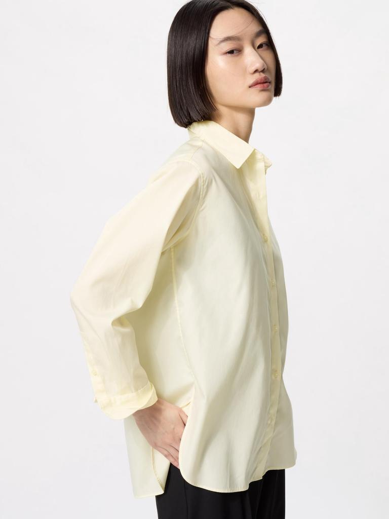 Uniqlo Cotton Shirt  Long Sleeve 