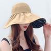 Outdoor Empty Top Panama Hat UV Protection Wide Brim Sunshade Hat Bucket Hat Beach Cap Sun Cap