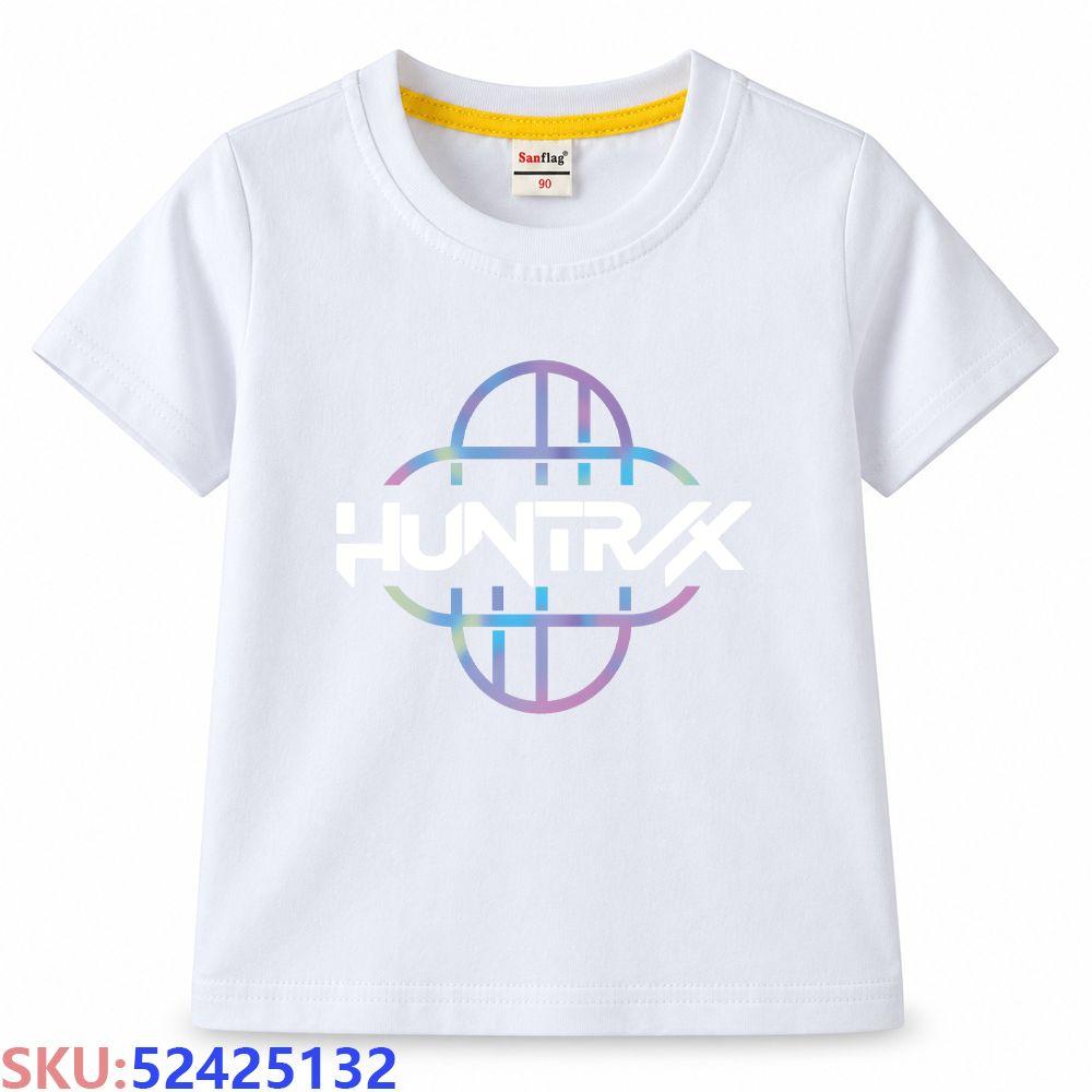KPop Demon Hunters Children's cartoon print T-shirt