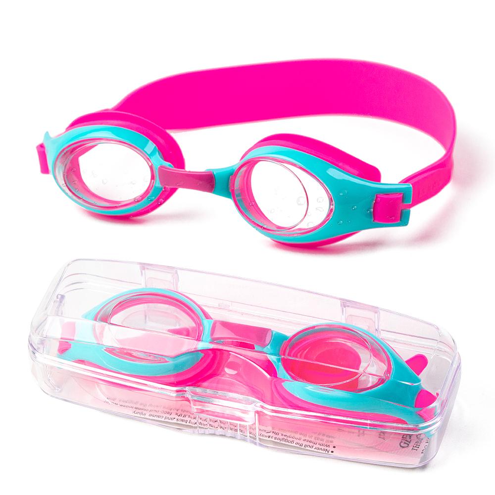 Children Swimming Goggles Transparent Lens Anti-fog Underwater Kids Silicone Swim Goggles