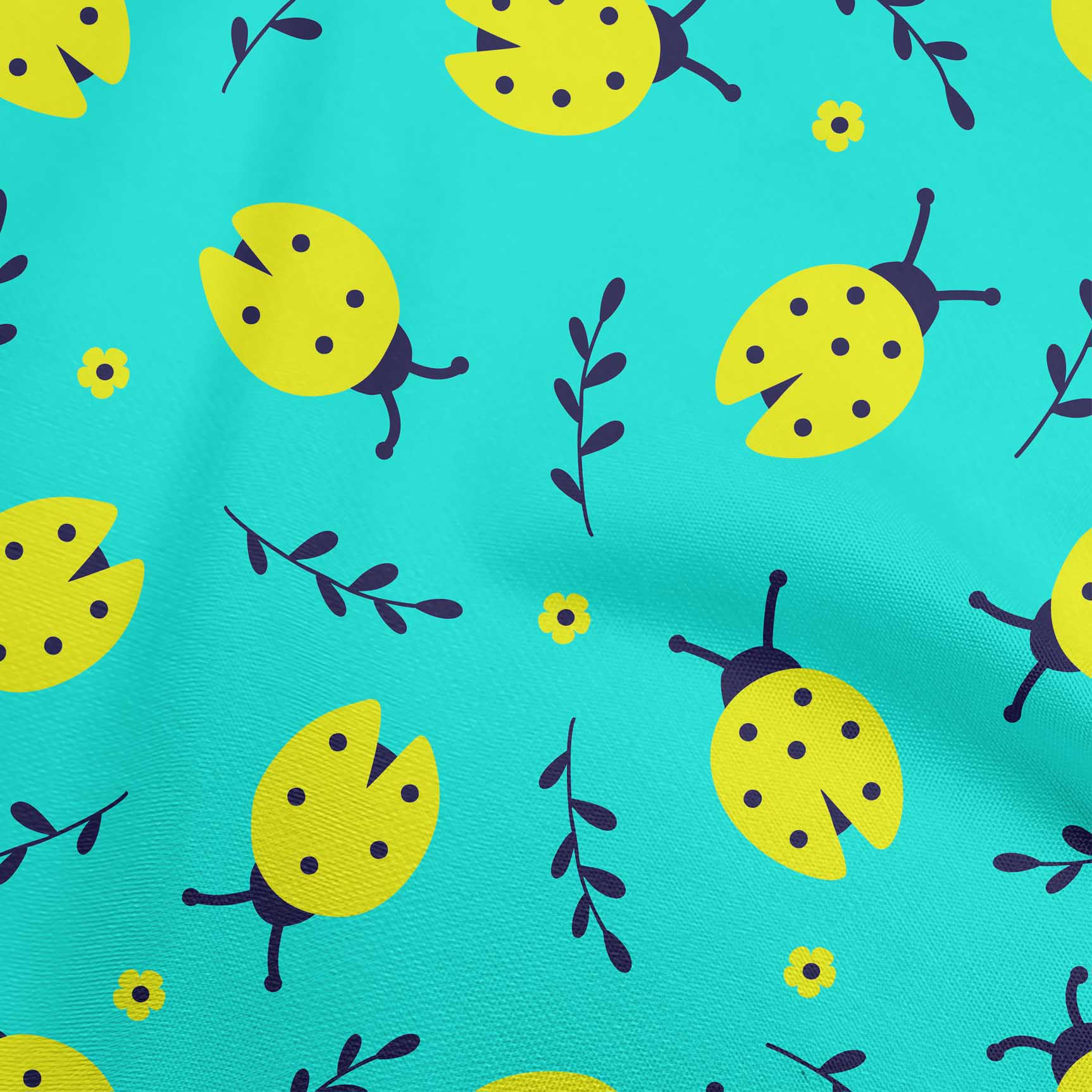 

oneOone Бавовняна гнучка чорна тканина Сонечко для шиття Тканина з принтом у дворі 40 дюймів 42 Inch Wide - Viscose Chiffon бірюзовий колір синій