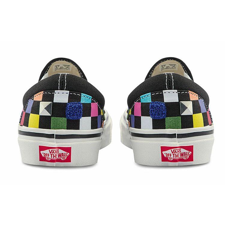 Vans Instapperserie 98 DX Casual Lage Skate Schoenen Unisex Sneakers Wit Zwart Rood VN0A5KX8AWC