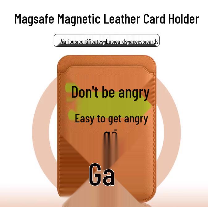 

MAGsafe Leather Card Holder & Apple Phone Case Single Card Holder