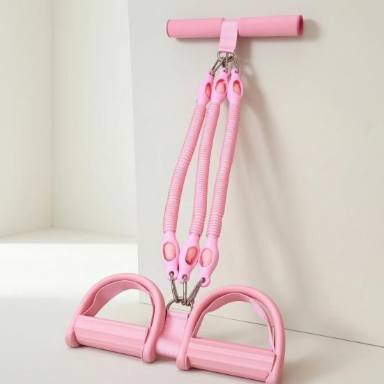 Pedal-Widerstandsband mit Griff, Latex-Schlauch Körper-Dehnungsband, Arm-Bein-Schlankheits-Elastikzugseil, Heim-Trainingsgerät