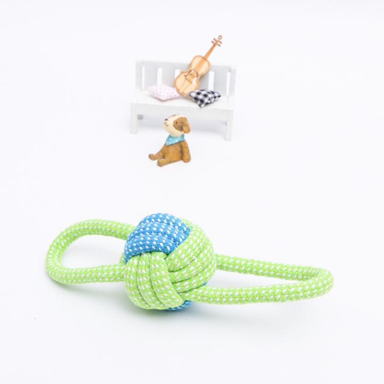 Luxury Heavy Duty Dental Dog Rope Toys Kit for Small Animals Knots Indestructible Eco-Friendly Nylon Puppy Teething Chew Tug Toy