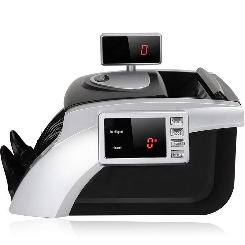 Deli 3908S Dual-Screen Smart Voice Banknote Counter