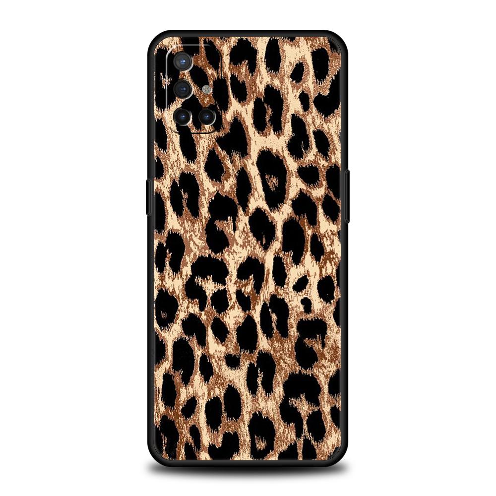 Phone Case For OnePlus 13 12 11 10 9 Pro 9T 13R 12R 10R 9R 9RT 10T 8T 8 Nord 2T CE 2 3 5G N30 Cover Fashion Tiger Leopard Print