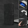 Compatible Nokia C02 Leather Case: Flip Stand with Card Slot & Magnetic Lanyard