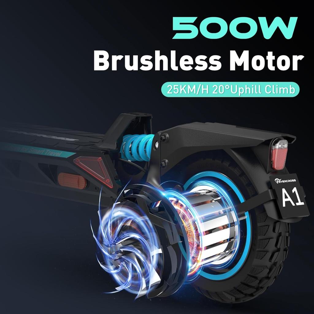 Evercross A1 Electric Scooter with 48V 13Ah Battery 10inch