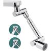 Faucet Aerator - AIMOONSA - 1440° - 4 X 360° Joints - 5 Cm Telescopic Arm - Shower/Bubble Mode