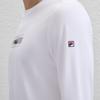 Men's FILA T-Shirts Men's Standard White Crew Neck Moderate Straight Fit