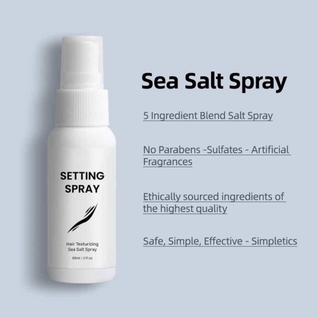 Spray Modelador de Longa Duração e Forte Fixação, Spray Hidratante Refrescante Não Oleoso, Gel Modelador de Cabelo à Base de Água 60ML